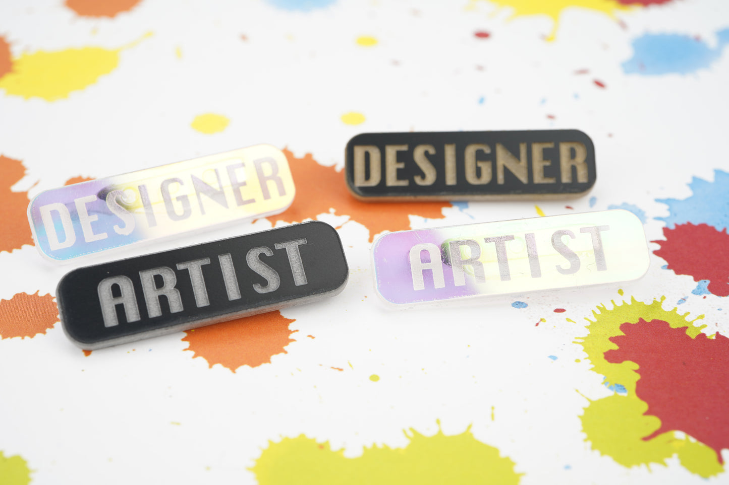 Artist and Designer Pins