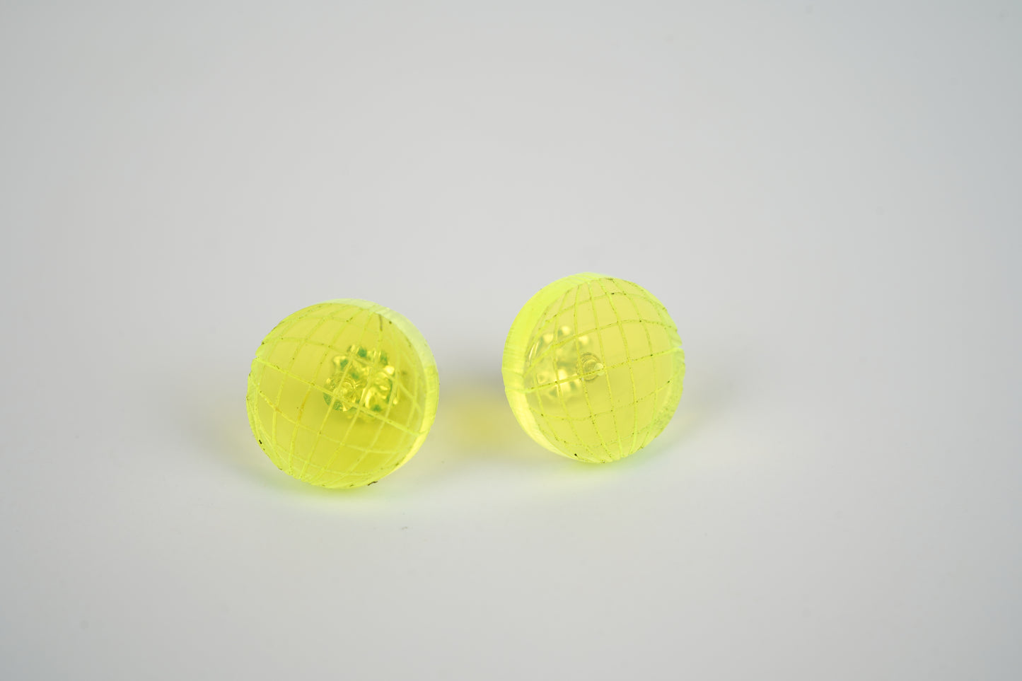 Disco Stud Earrings- Neons